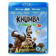 3D Blu-ray på salg Khumba: A Zebra's Tale (Blu-Ray 3D + Blu-Ray)