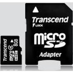 Transcend MicroSDHC Class 4 8GB