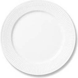 Royal Copenhagen White Fluted Dinner Plate 8.7"
