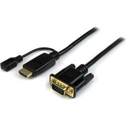 StarTech HDMI-VGA/USB B Micro M-F 9.8ft