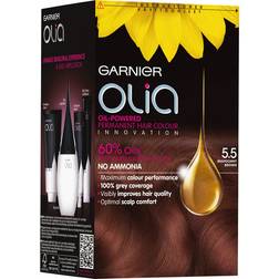 Garnier Olia Permanent Hair Colour #5.5 Mahogany Brown