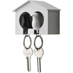 Qualy Design Duo Sparrow Key Ring Decorative Item