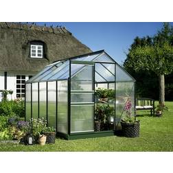 Halls Greenhouses Popular 106 6.2m² Aluminium Polykarbonat