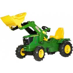 Rolly Toys John Deere 6210R Tractor With Frontloader And Pneumatic Tyres
