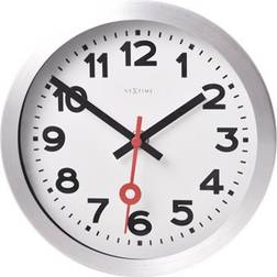 Nextime Station Number Wall Clock 7.5"