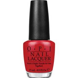OPI Nail Lacquer Red Hot Rio 0.5fl oz