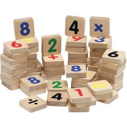 Krea Wooden Magnets Numbers & Signs