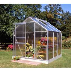 Halls Greenhouses Popular 66 3.8m² Aluminium Polykarbonat