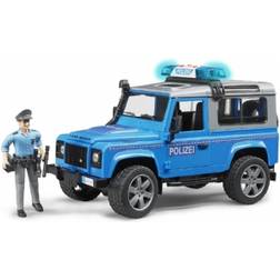 Bruder Land Rover Defender Station Wagon Police Vehicle 02597