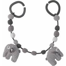 Sebra Crochet Pram Chain Fanto the Elephant