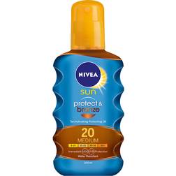 Nivea Sun Protect & Bronze Oil Spray SPF20 6.8fl oz