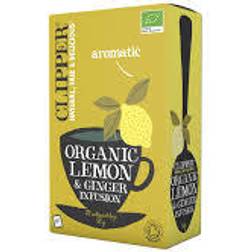 Clipper Organic Lemon & Ginger Tea 20st