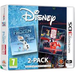 Double Pack: (Disney Frozen + Big Hero 6) (3DS)