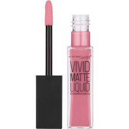Maybelline Color Sensational Vivid Matte Liquid Lipstick #15 Electric Pink
