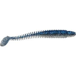 Lunker City Swimming Ribster 10cm Blue Ice 10-pack