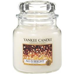 Yankee Candle All Is Bright Medium Duftkerzen 411g