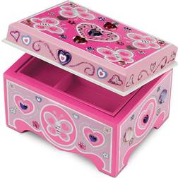 Melissa & Doug Decorate Your Own Wooden Jewelry Box