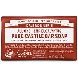 Dr. Bronners Pure Castile Bar Soap Eucalyptus 4.9oz