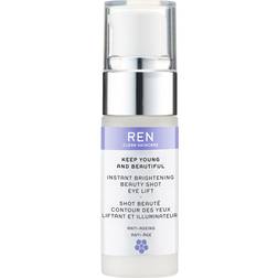 REN Clean Skincare Keep Young & Beautiful Instant Brightening Beauty Shot Eye Lift 0.5fl oz