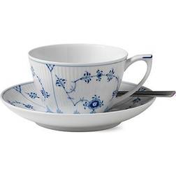 Royal Copenhagen Blue Fluted Plain Tea Cup 9.468fl oz