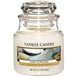 Yankee Candle Baby Powder Small Scented Candle 104g
