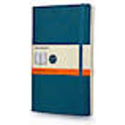 moleskine classic colored notebook large ruled underwater blue soft cover (Paperback, 2014)