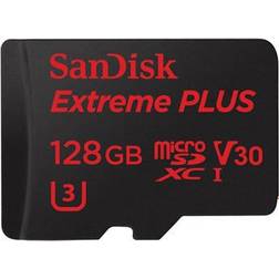 SanDisk Extreme Plus MicroSDXC UHS-I U3 128GB