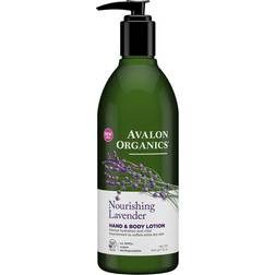Avalon Organics Nourishing Lavender Hand & Body Lotion 11.8fl oz