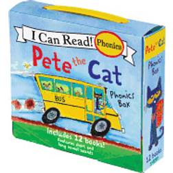 pete the cat phonics box includes 12 mini books featuring short and long vo (Paperback, 2017)