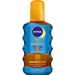 Nivea Sun Protect & Bronze Oil Spray SPF30 6.8fl oz