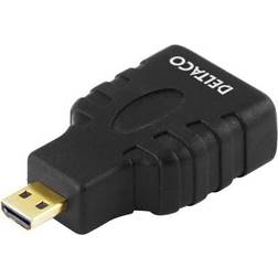 HDMI - HDMI Micro High Speed with Ethernet Adapter F-M