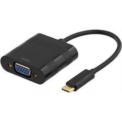 USB-C - VGA Adapter M-F 0.1m