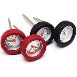 Grillpro Mini Meat Thermometers With Bezel 11381 Set of 4