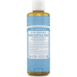 Dr. Bronners Pure Castile Liquid Soap Baby Unscented 8.1fl oz