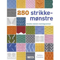 250 strikkemønstre: smukke mønstre med diagrammer (Innbundet, 2016)