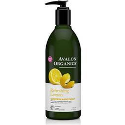 Avalon Organics Refreshing Lemon Glycerin Hand Soap 12fl oz