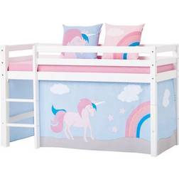 HoppeKids Unicorn Curtain for Halfhigh Bed 70x160cm