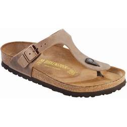 Birkenstock Gizeh Oiled Leather - Tobacco Brown