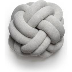 Design House Stockholm Knot Komplettes Dekokissen White/Grey (15x30cm)