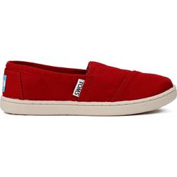 Toms Youth Classic Alpargata Canvas - Red