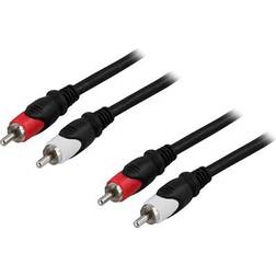 Double shielded 2RCA - 2RCA 10m