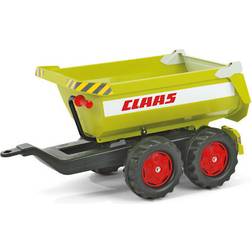 Rolly Toys Giant Half Pipe Claas Twin Axle Trailer