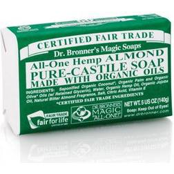 Dr. Bronners Pure-Castile Almond Bar Soap 4.9oz