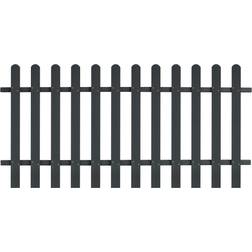 vidaXL WPC Picket Fence 78.7x39.4"