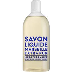 Compagnie de Provence Savon De Marseille Extra Pur Liquid Soap Mediterranean Sea Refill 33.8fl oz