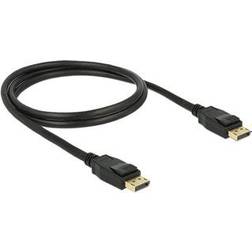 DisplayPort - DisplayPort (with latches, without pin-20) 1m