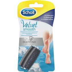 Scholl Velvet Smooth Diomond Electric Extra Coarse File 2-pack Refill