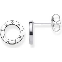 Thomas Sabo Circles Together Earrings - Silver