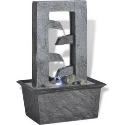 vidaXL Indoor Fountain with LED Lamp