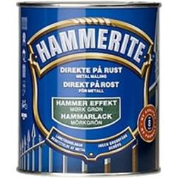 Hammerite Direct to Rust Hammer Metallmaling Grønn 0.75L